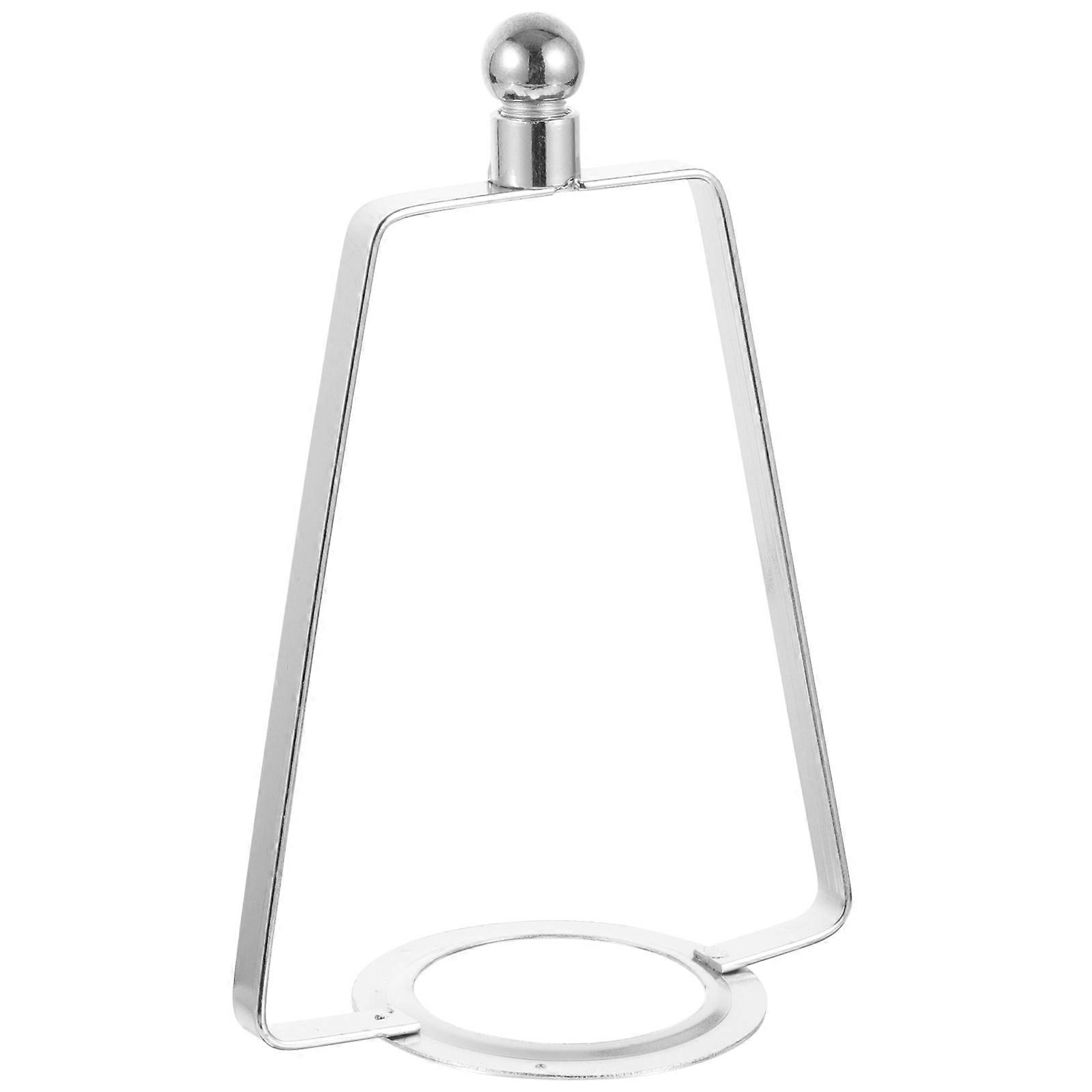 Silver Lamp Harp Metal Lamp Shade Frame for Decor 1Set Durable