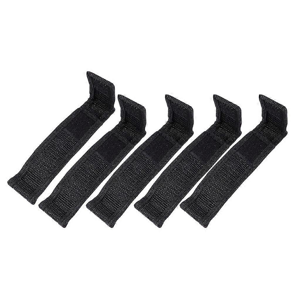 Flashlight Wear-Resistant Flashlight Bag for Outdoor Use 6Pcs Black Cloth