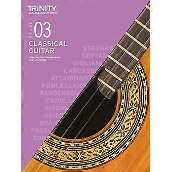 Trinity College London Klassisk Gitar Eksamen Stykker 2020-2023: Klasse 3