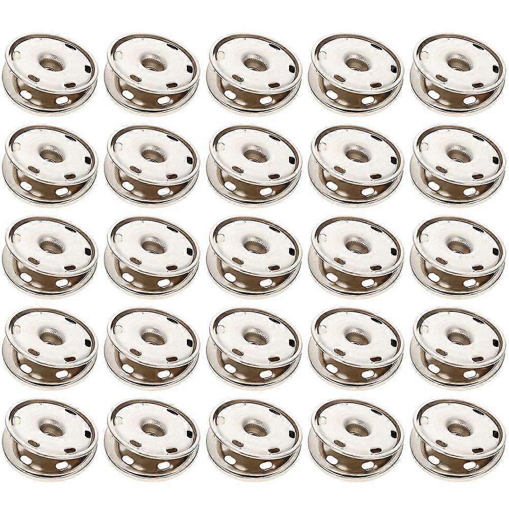 50pcs Sewing Alloy Buttons Clothes Snaps Buttons Clothes Replacement Buttons