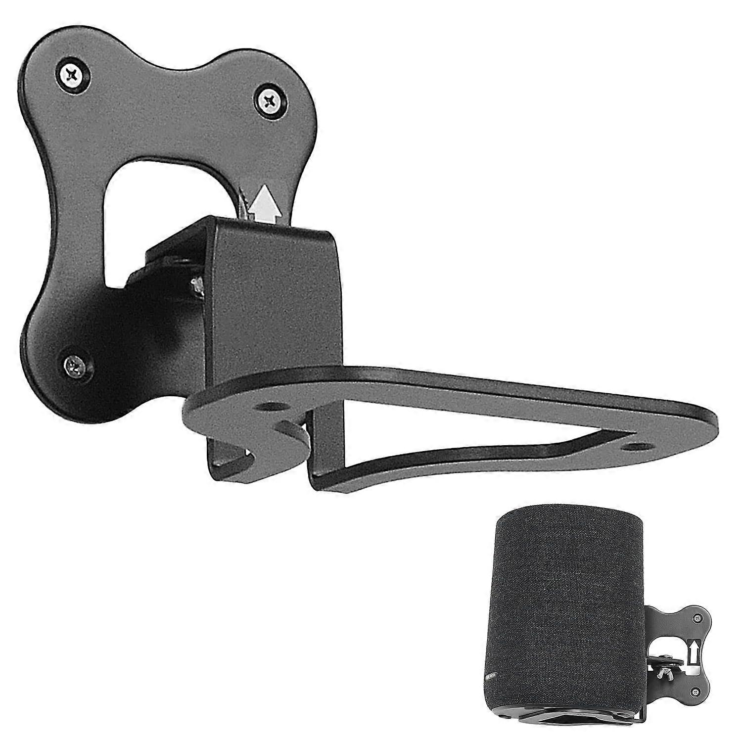 Speaker Wall Mount Black, Compact Size Easy Setup 1 Pack for Harman Kardon Enchant
