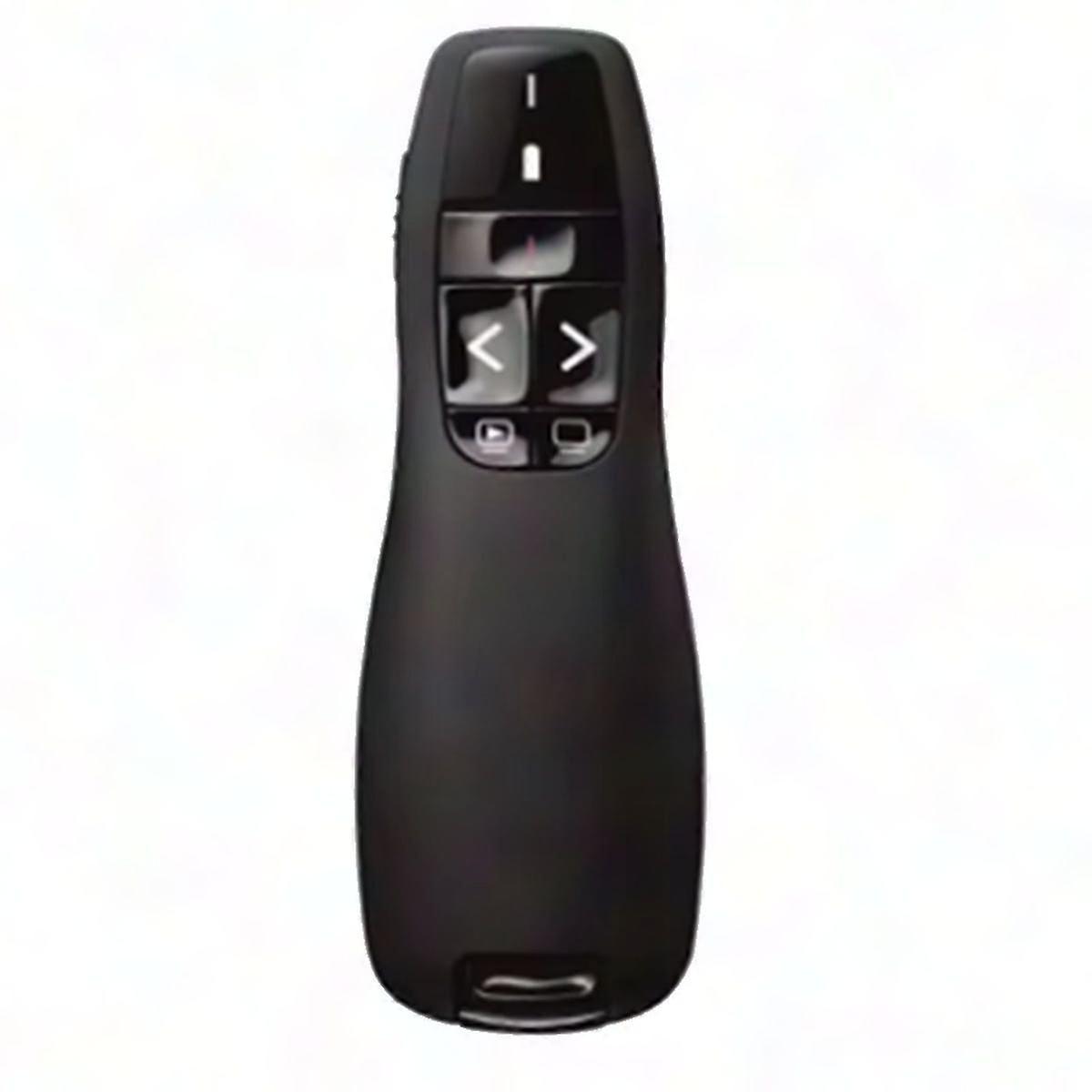 Wireless USB Presentation Remote with Red Pointer for PowerPoint Slides Control and Page Navigation
