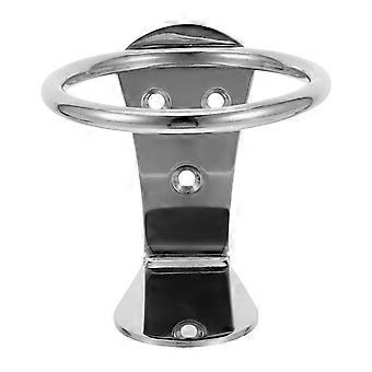 Marine-Getränkehalter-Wandhalterung: Getränkeregal aus Edelstahl für Boote, Angeln, Yachten, Wohnmobile, Deck-Hardware – 79 mm/3-1/16 Zoll Innendurchmesser, passend für Wasserflaschen und Becher, Nr.