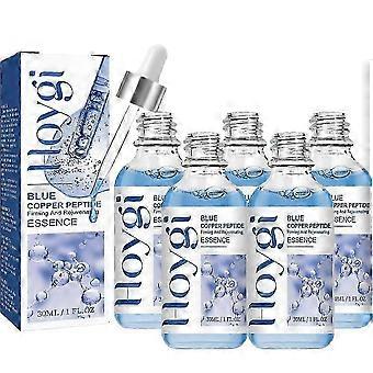 1-5X Serum z peptydem niebieskiej miedzi liftingujące ujędrniające przeciwzmarszczkowe regenerujące uszkodzoną skórę Serum do twarzy regenerujące skórę ujędrniające esencję do twarzy