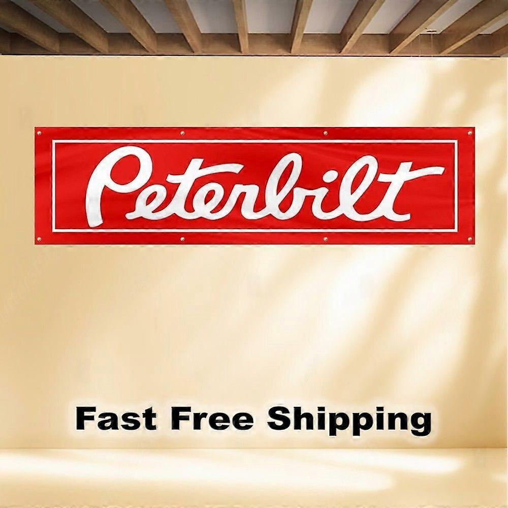 PETERBILT BANNER FLAG MACK LASTEBIL 18 HJULING BB 491