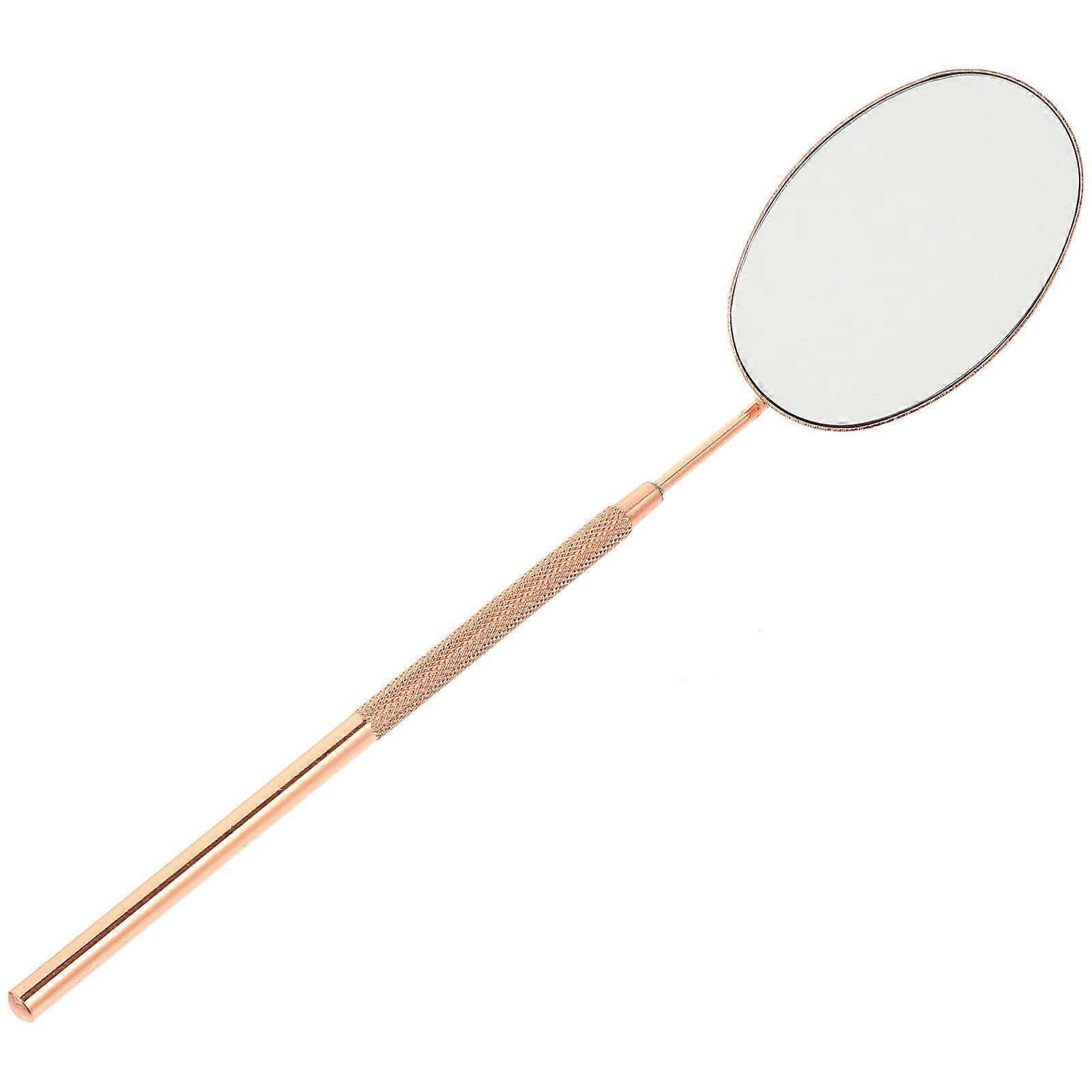 Rose Gold Lash Mirror Eyelash Extensions Mirror for Makeup