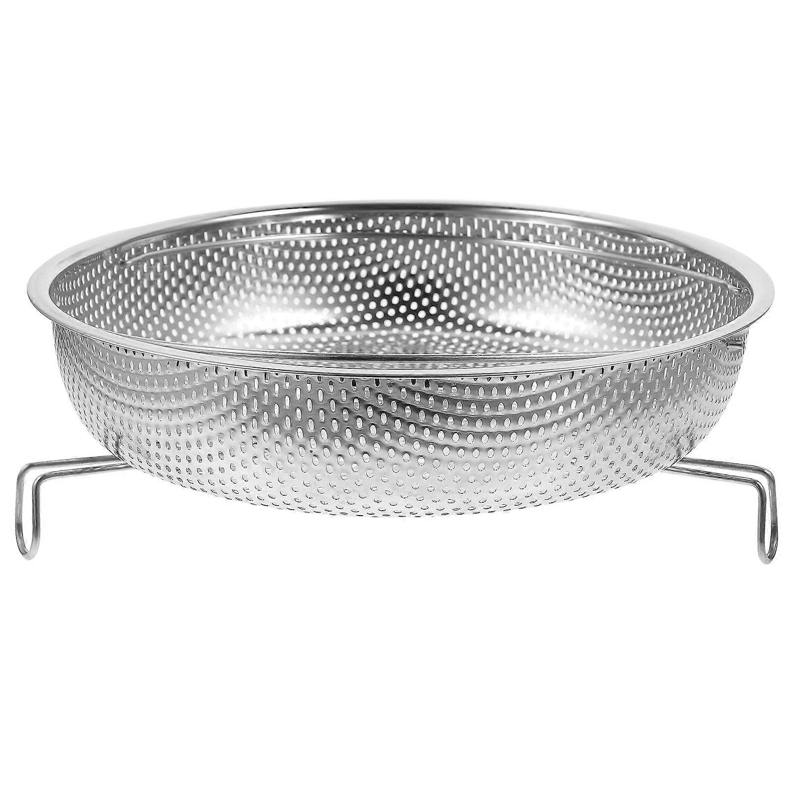 Multi Function Steamer Basket Stainless Steel for Kitchen Use with Handle
