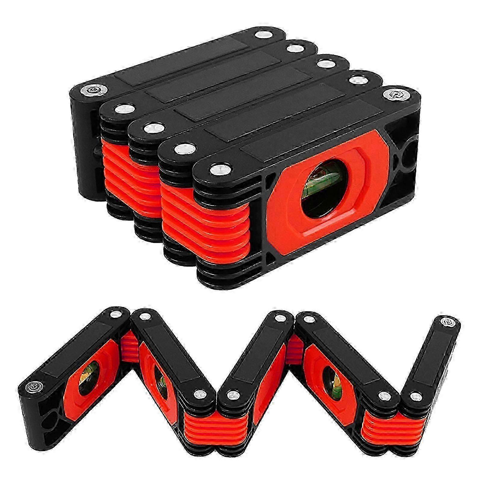 Multi-Function Foldable Level Tool for Woodworking and Construction