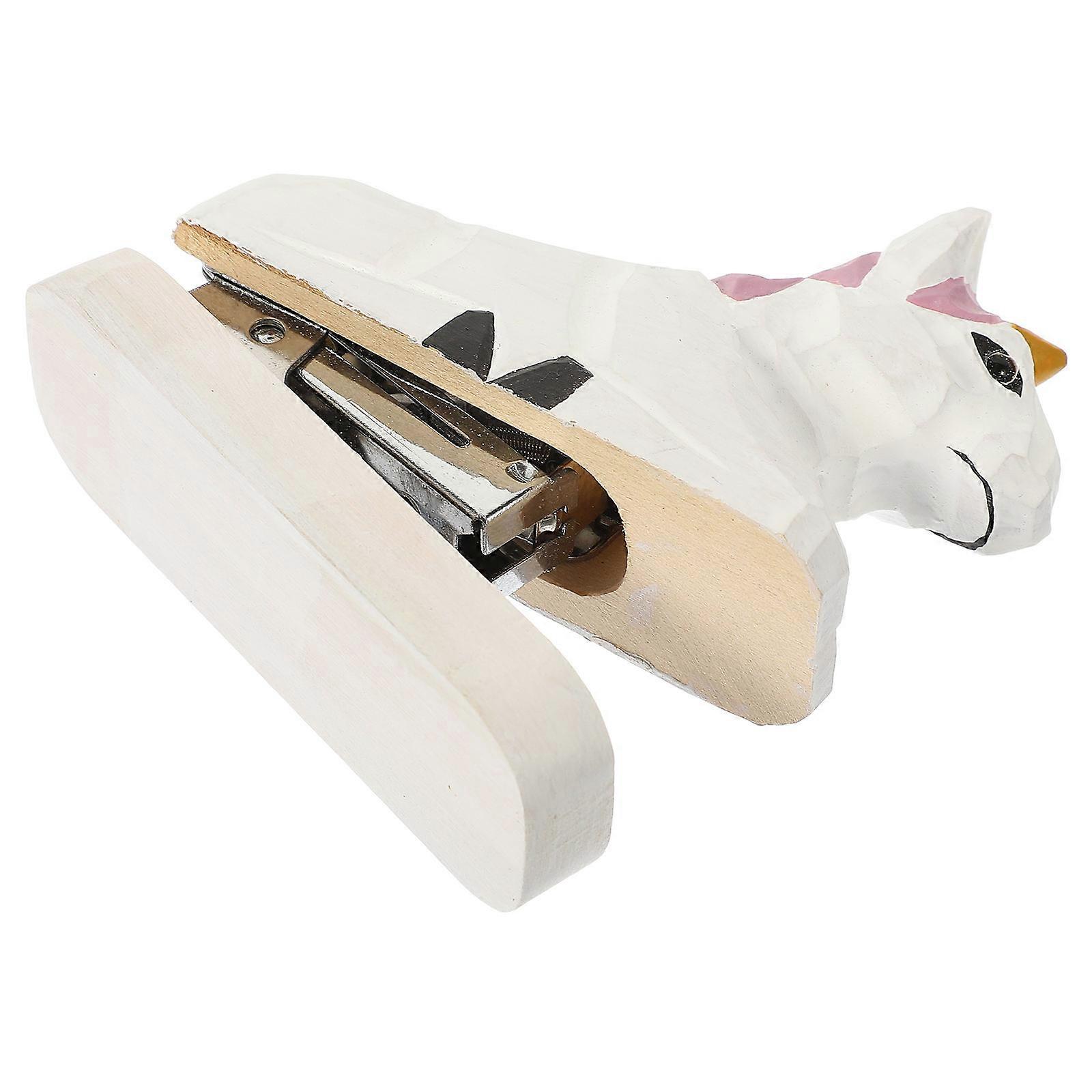 Wooden Stapler Portable Stapler for Stapling Creative Shape