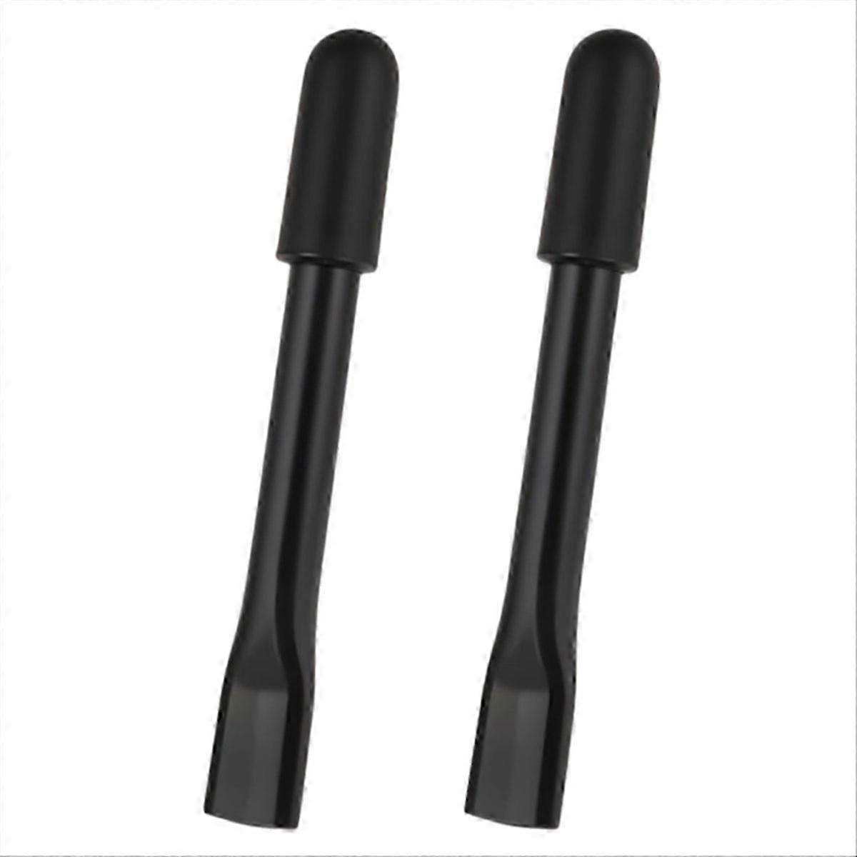 2pcs Wheelchair Brake Handle Extensions | Black