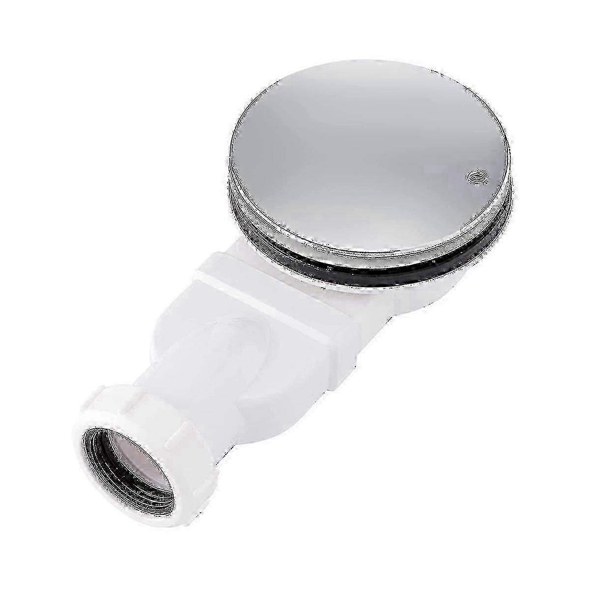 Side outlet shower drain for compact spaces, high flow 36L/min