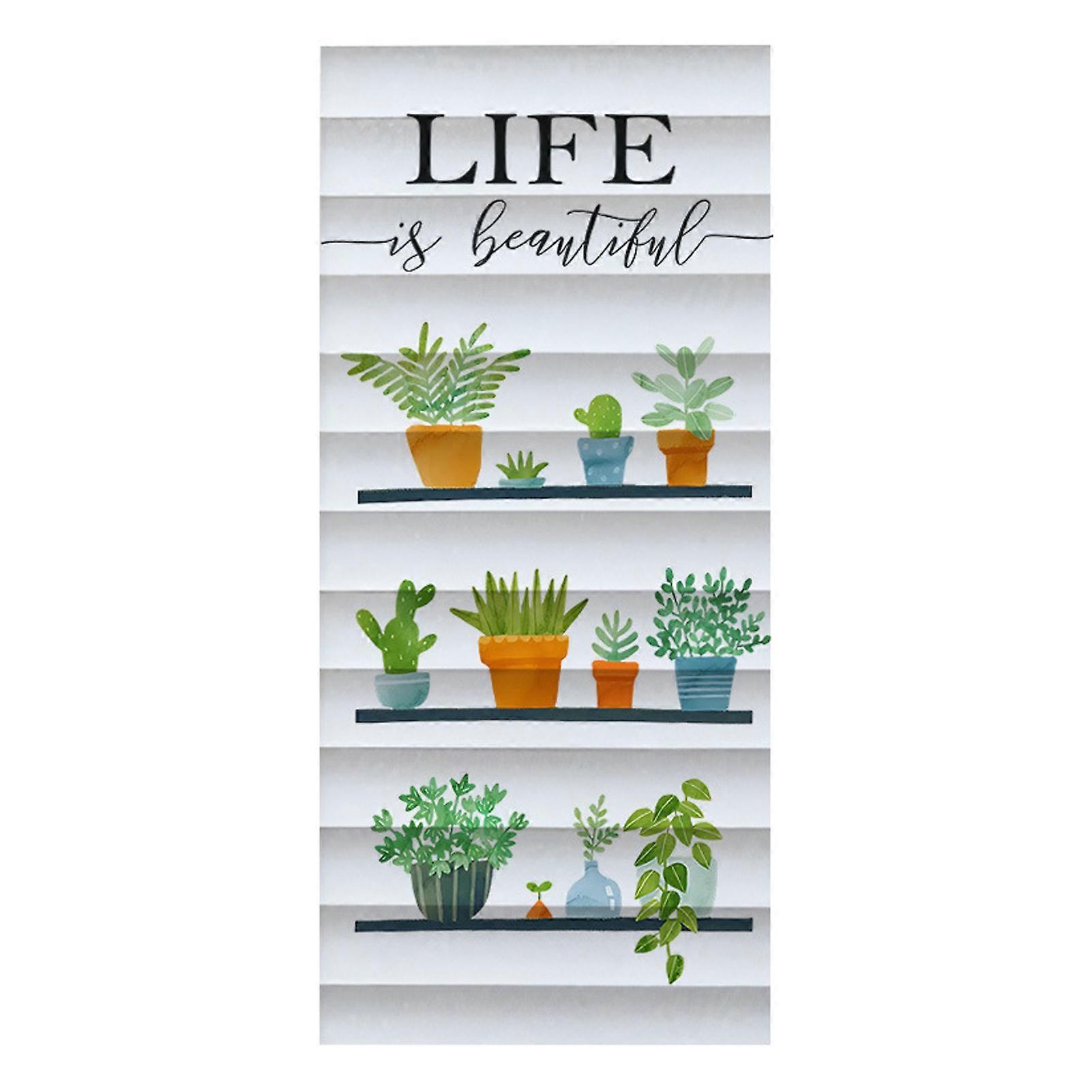 Creative Pattern Glass Sticker Static Window Decor - for Home And Office Use