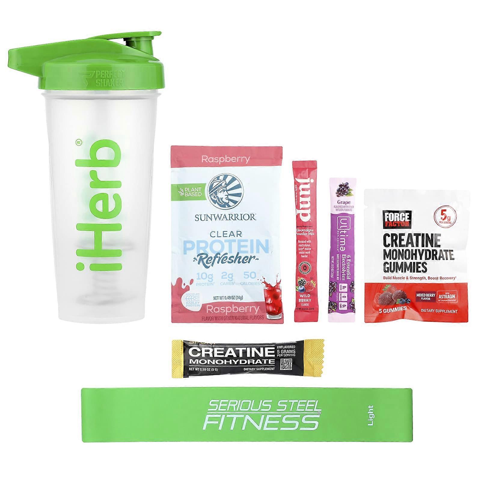 iHerb Exclusive, Shaker Cup, 7 Piece Set