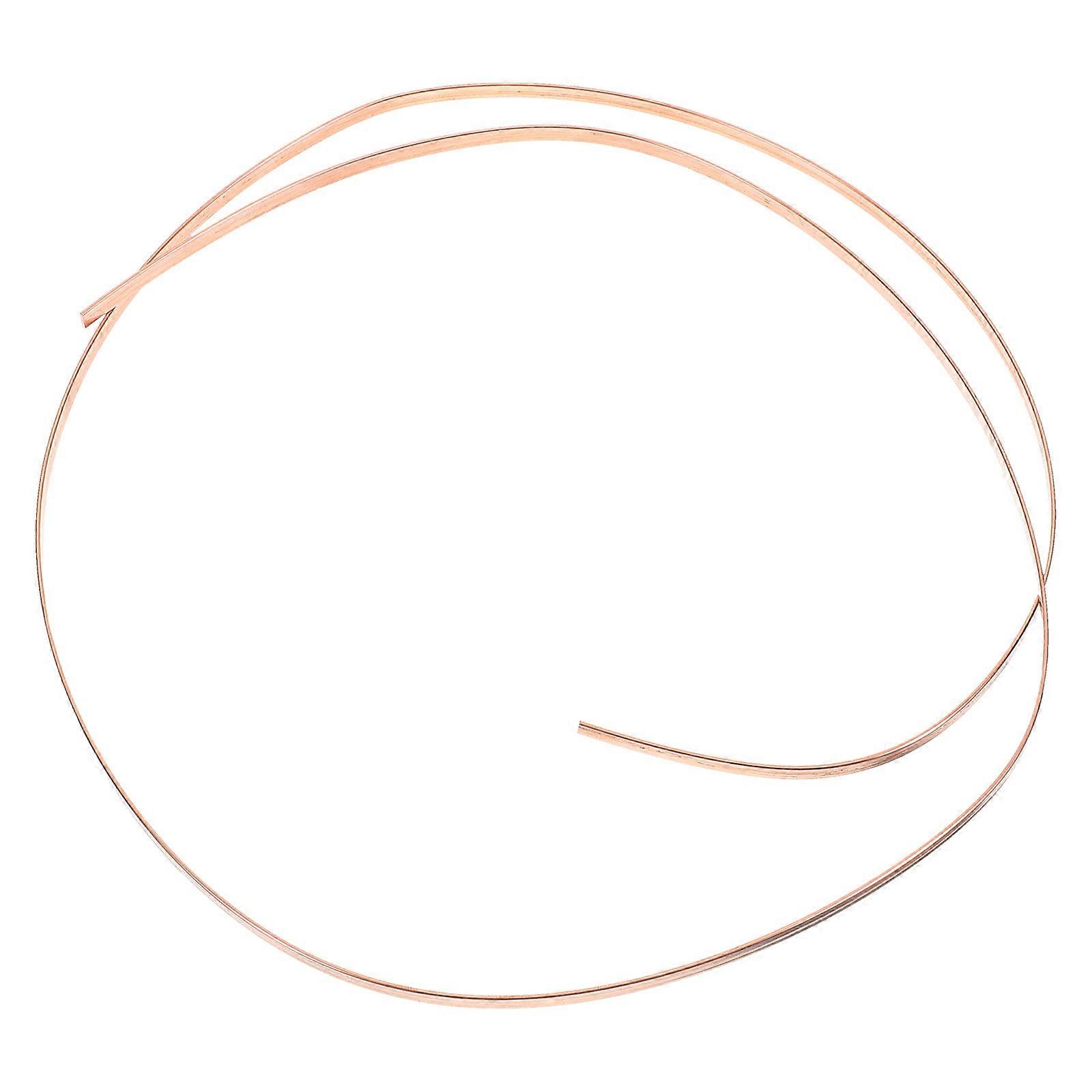 Copper Flat Bar Copper Bar Experimental Flat Bar Handicraft Material For Welding