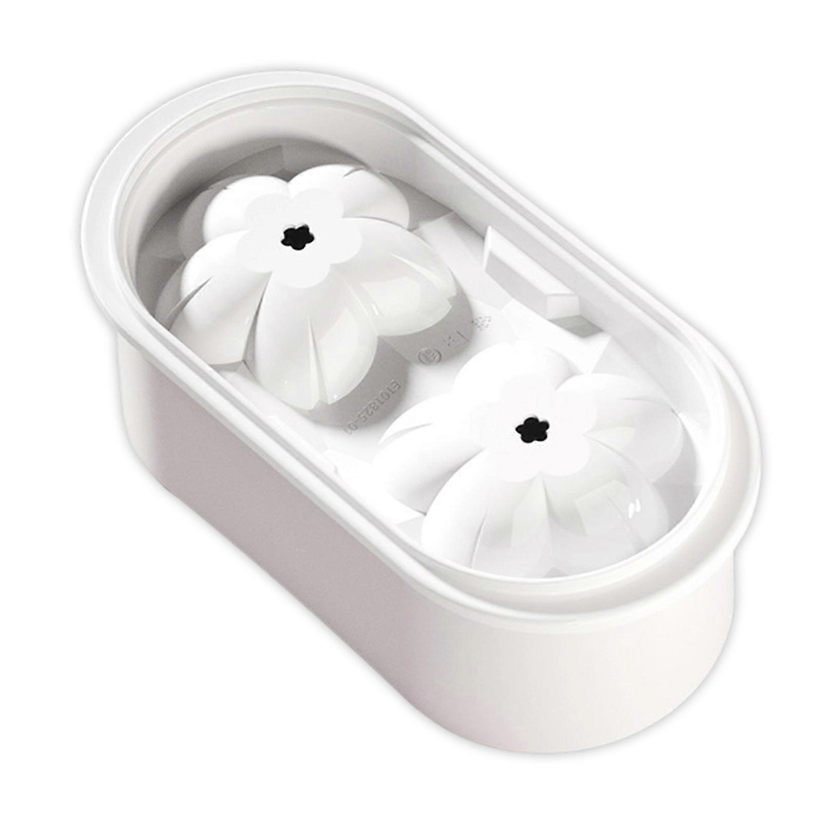 Functional gerbera Ice cast With Efficient Storage Size Suitable For Small Freezers  White