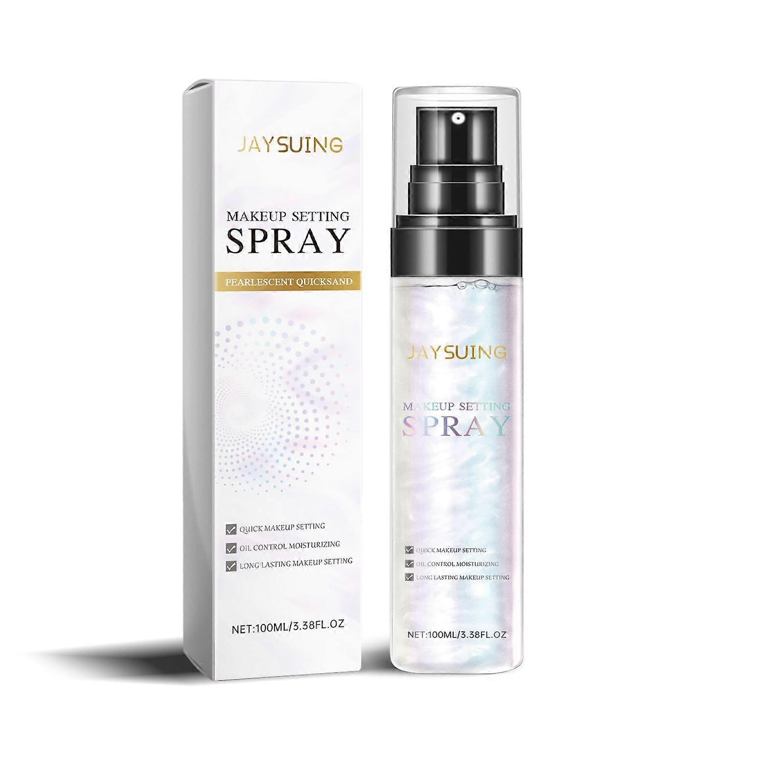 Makeup Setting Spray 100ml, Multi-effect Lightweight Formula for Long-lasting Makeup & Daily Hydration