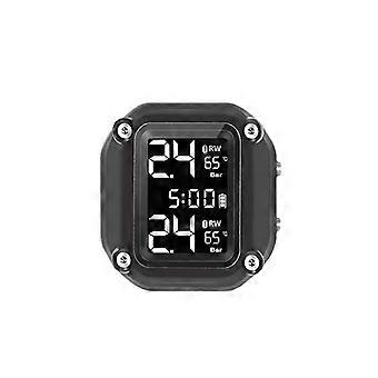 M5 Motorcycle TPMS Wireless Motorbike Tire Tyre Pressure Monitoring Alarm System
