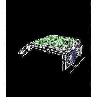 2026 Gut!! Schildkröten-Sonnenplattform, Schildkrötenrampe, Schildkröten-Ruheterrasse, Reptilienleiter mit Kunstrasen, Aquarium-Dekoration - C&S