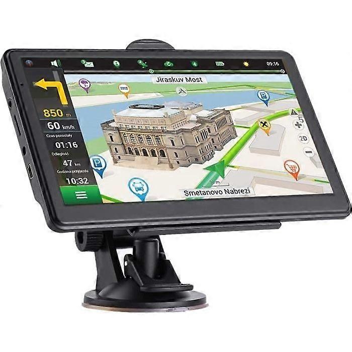 Car GPS Navigation System - 7-inch Navigation - Touchscreen - Free Updates - Voice Navigation