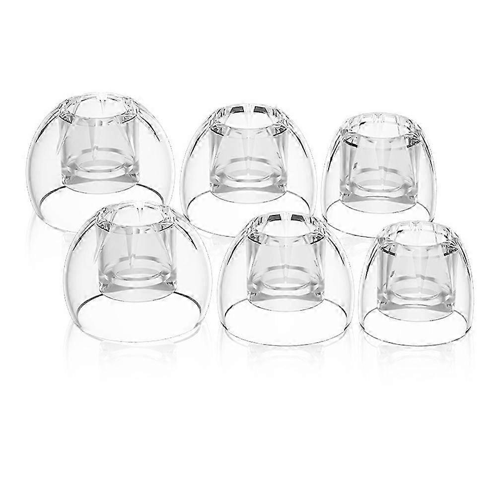 Silicone Ear Tips compatible with KZ LS01, High-Elasticity Earphone Earbuds Tips Comcompatible witht Replacement Eartips