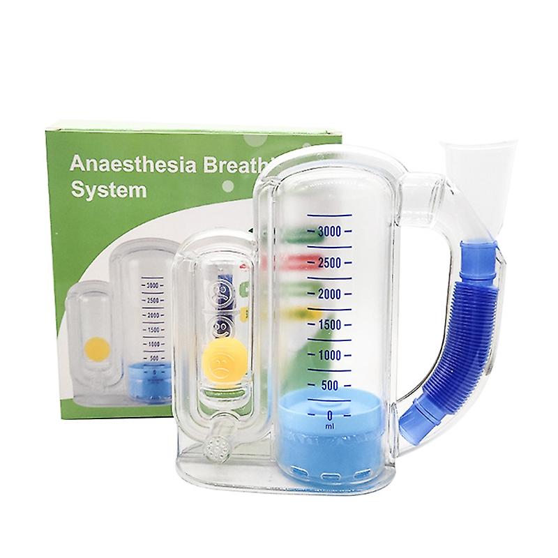 Deep Breathing Lung Exerciser Washable & Hygienic Breath Measurement System