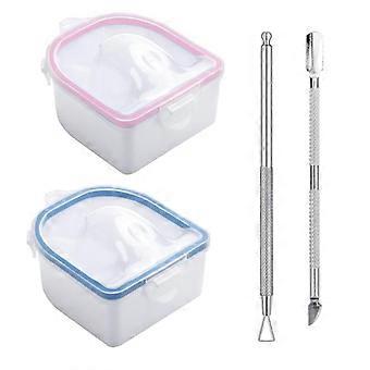 4-teiliges Nageldesign-Set mit Werkzeugen für Pediküre und Maniküre – ideal für häufiges Lackieren und sichere Nagelpflege zu Hause oder im Nagelstudio.