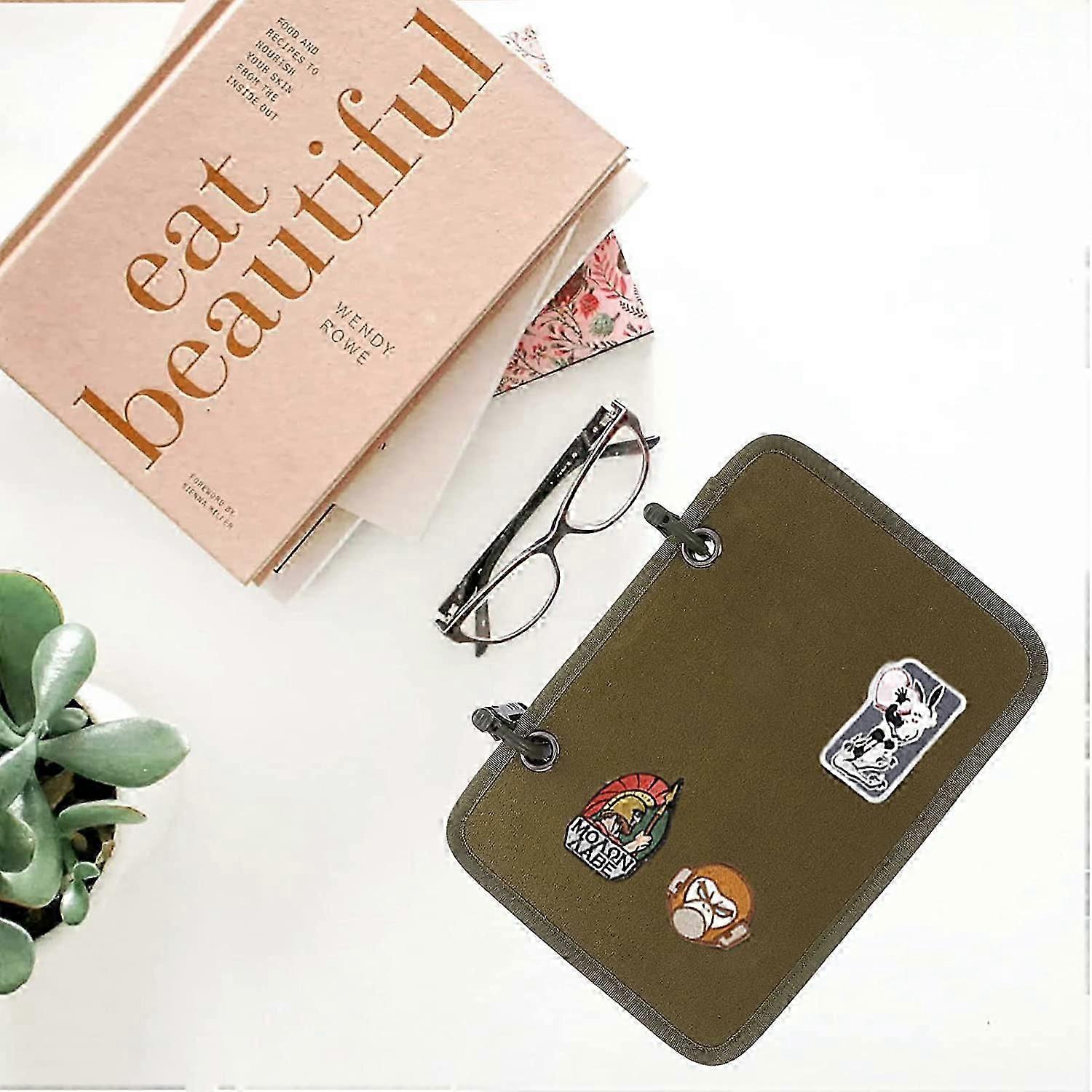 Detachable Patch Display Panel for Military Emblems, Album Boards Organizer for Collecting Patches, Stickers, Armbands