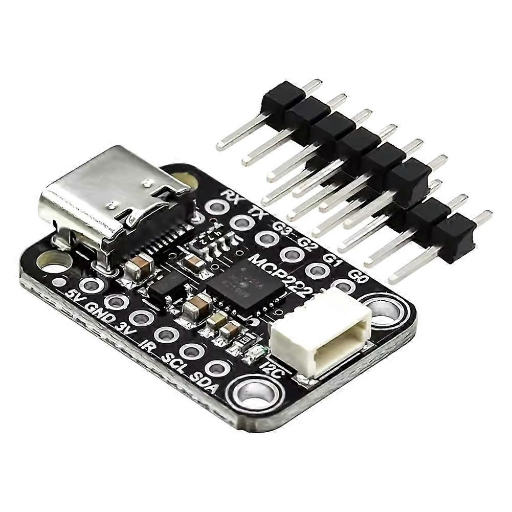 4471 Interface Development Tools MCP2221A Breakout USB to GPIO Adapter UART I2C SPI Serial Converter Module