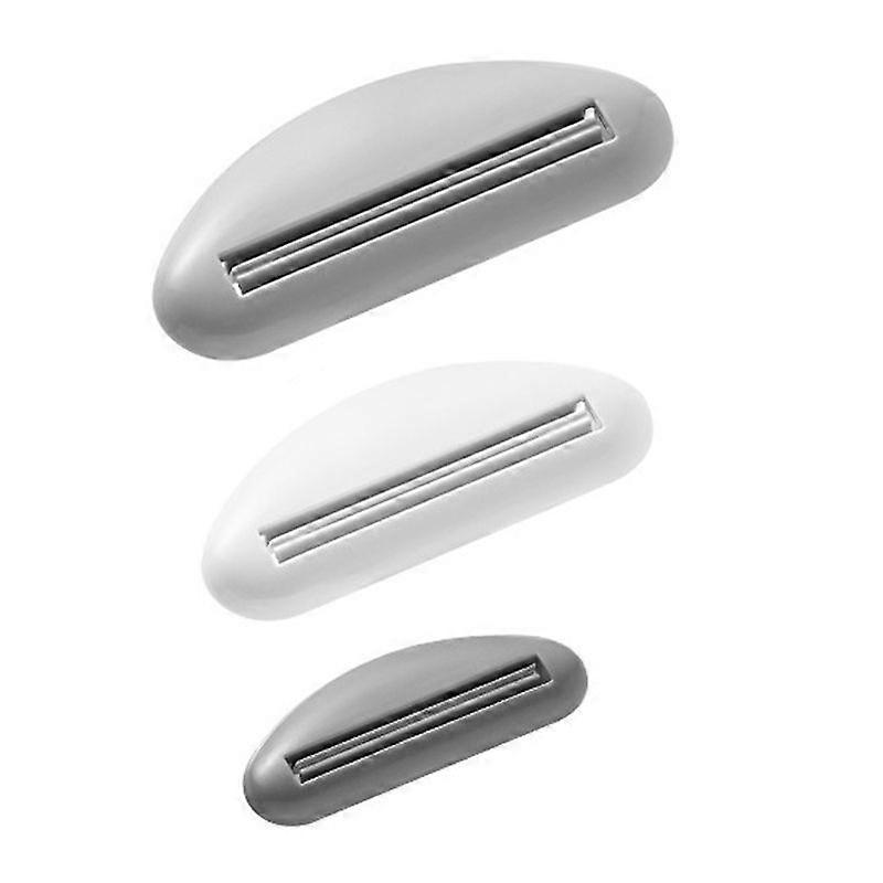 3Pcs Toothpaste Squeezer Multifunctional Labor-saving Reusable ABS Tooth Paste Clip Extruder for Bathroom