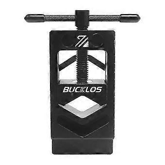 BUCKLOS Bicycle Tube Cutting Saw Guide Tool 15-37mm Aluminum Alloy Steel Tool Bike compatible withk Seatpost Tube Saw Guide Cycling Tool