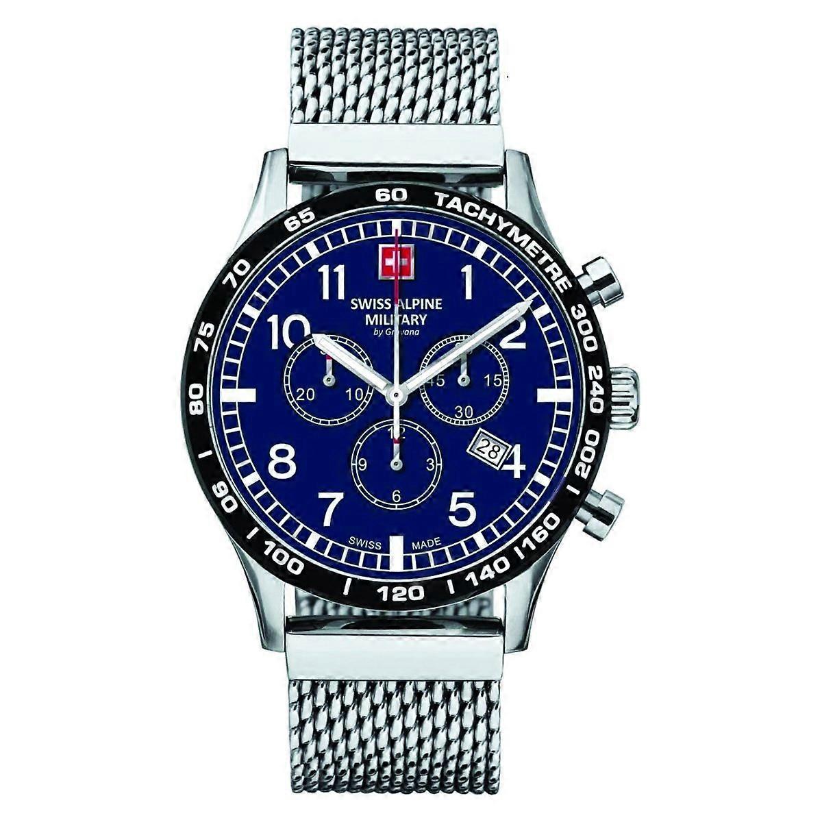İsviçre Alp Askeri Erkek Saati Chrono 1746.9135SAM Paslanmaz Çelik