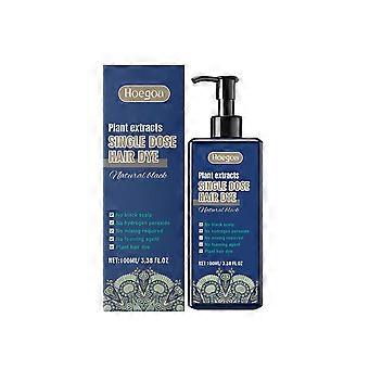 Herbal Essence Naturalny Szampon do Włosów z Ganodermą i Czarnym Sezamem Delikatna, Odżywcza, Regenerująca Farba do Włosów dla Żywych, Zdrowych Włosów 100ml