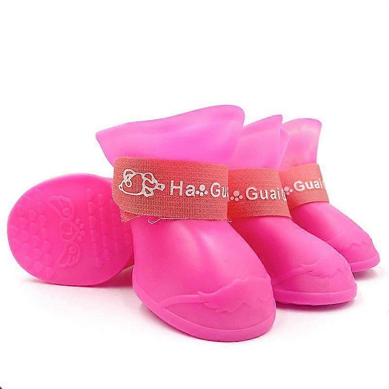 1pcs Dog Rain Boot For Small Candy Colors