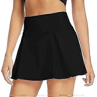 Women's High Waist Swim Skirt With Insole Safety Pants Beach Skirt Zekai