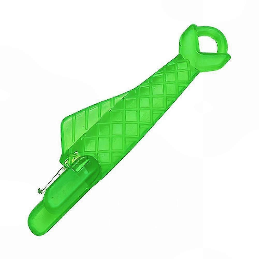 Ergonomic Self-Threading Tool: Mini Automatic Needle Threader for Sewing Machines with Plastic Handle