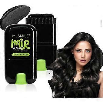 Hair Color Stick, Safe Convenient Waterproof and Sweat-Proof Comb Hair Dye Cream Applicator for Gray Hair Coverage, 15g