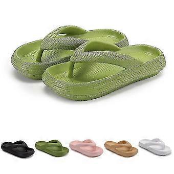 Infradito unisex in EVA con suola spessa antiscivolo, ideali per l'estate, la spiaggia, le attività all'aperto e l'uso quotidiano.
