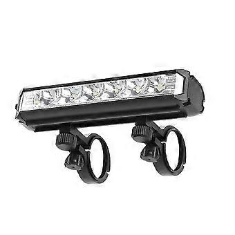 Przednia lampa LED do hulajnogi elektrycznej 4000 mAh, wodoodporna, latarka, ładowanie USB, lampa rowerowa, jazda na rowerze [XR]