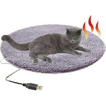Pet Heating Pad, Dog Electric Heating Pad Stor vandtæt varmepude til katte, opvarmet mat seng sikkerhedsopvarmning