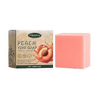 Woodsleep Natural Peach-Scented Soap Is A Gentle, Deep Cleansing, Moisturizing And Delicate Body Bath Soap For Women