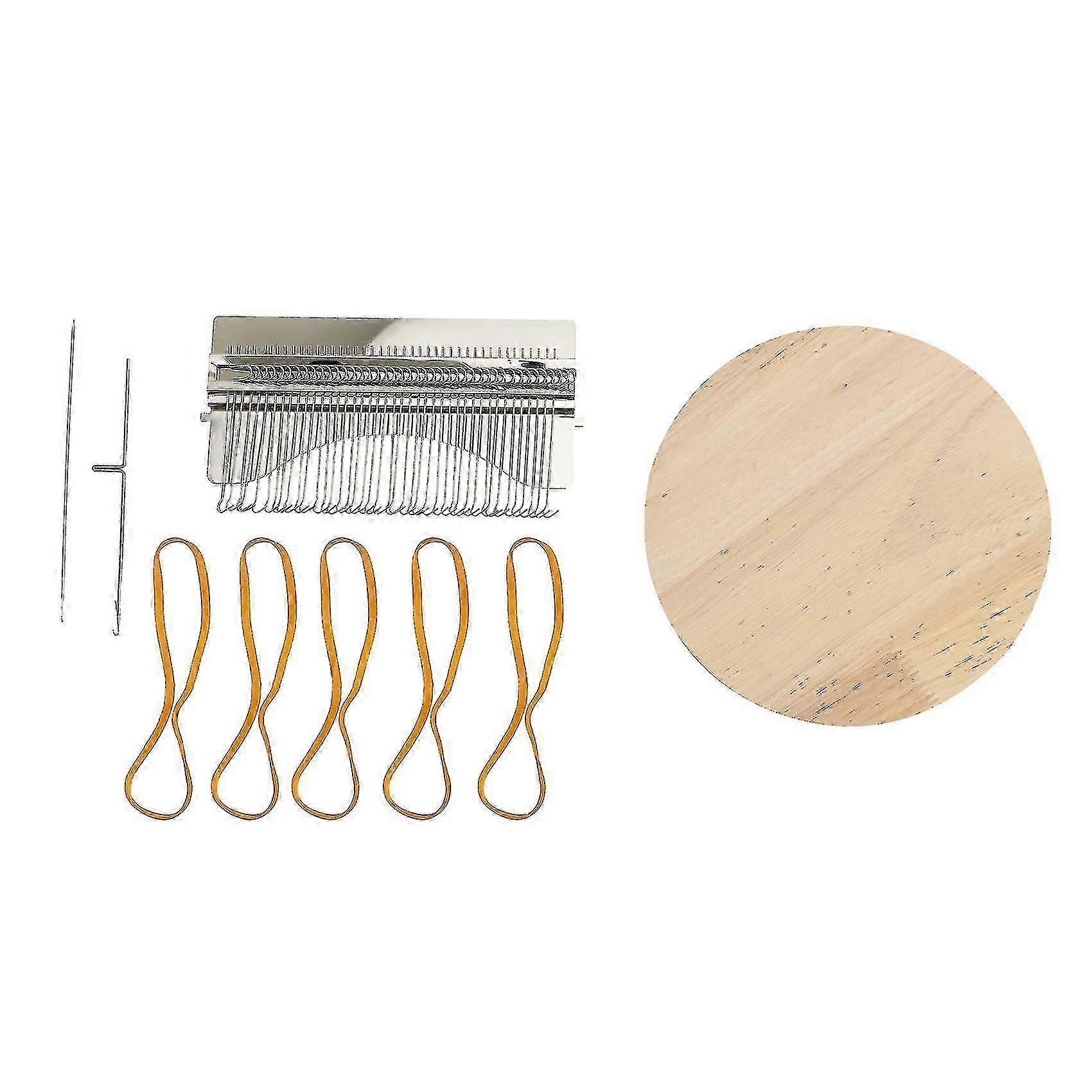 Knitting Small Loom, Wooden Home Fun Patching Machine Compatible With Beginners,f