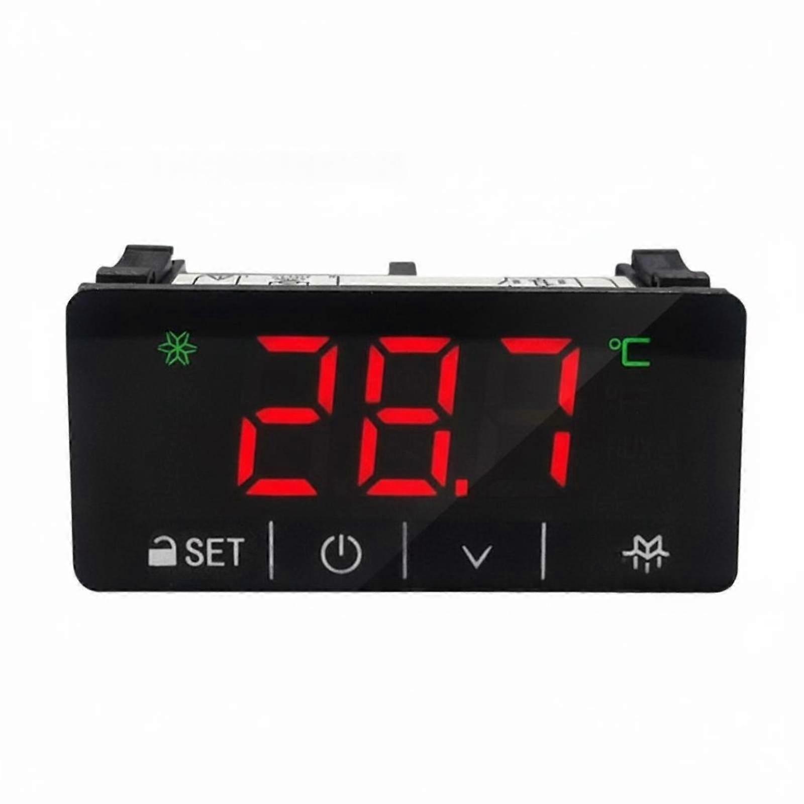 Double Temperature Controller Defrost Function Touchscreen Thermostat