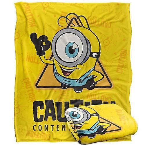 Minions James Caution Content Creator Blanket
