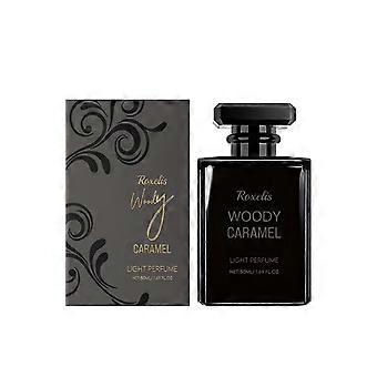 Profumo leggero legnoso al caramello, 50 ml, fragranza a lunga durata per uso quotidiano e per occasioni speciali.