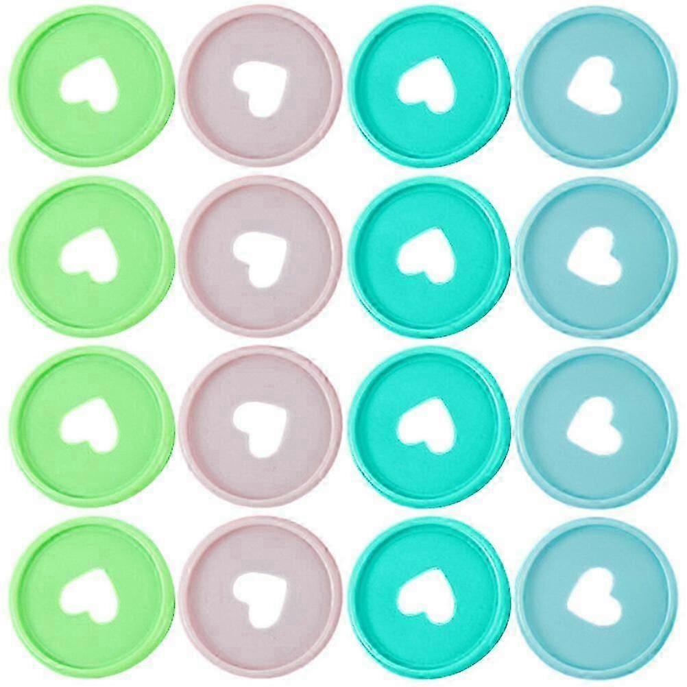 80pcs Binder Discs Notebook Binding Discs Planners Binding Discs Loose-leaf Binder Discs
