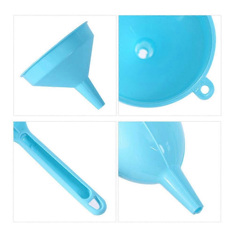 Plastic Funnel Multipurpose Kitchen Funnel for Transfering Liquid 3Pcs