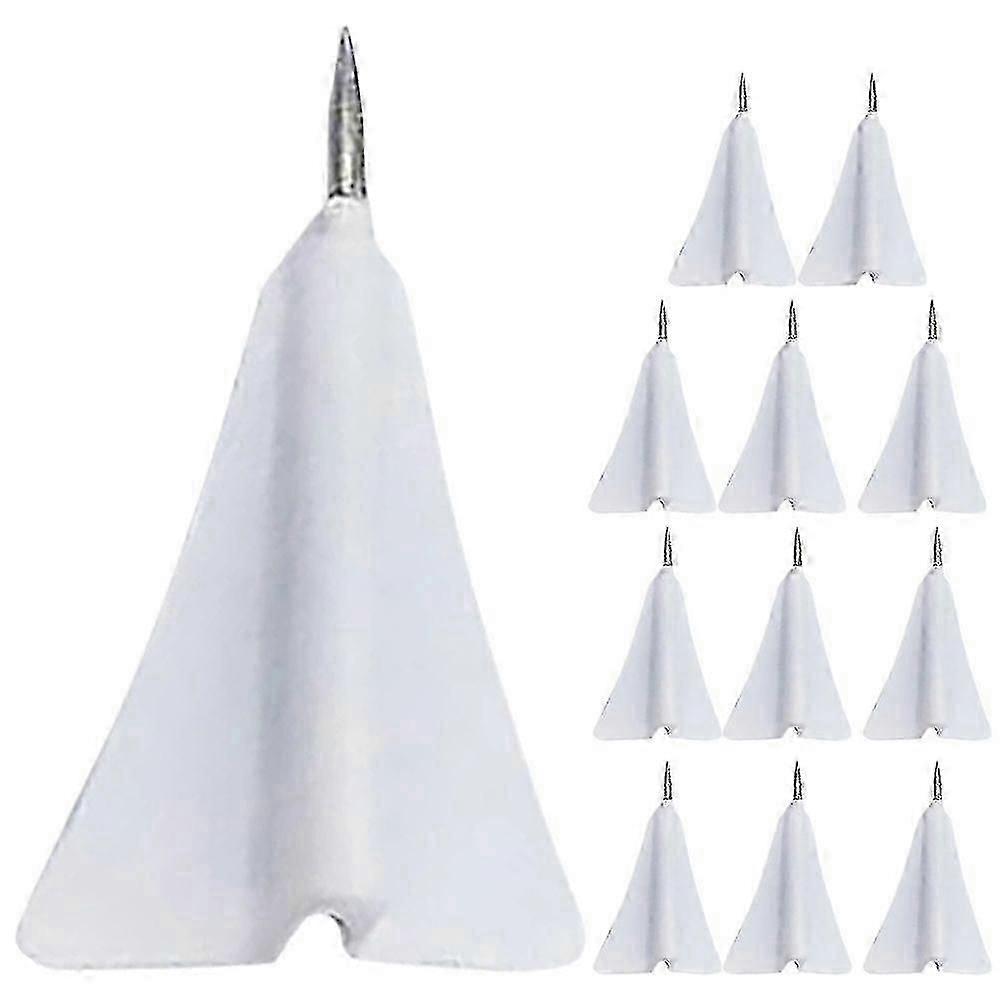 12Pcs Replaceable Push Pin Multi-function Thumbtacks Delicate Thumb Tacks Map Supply