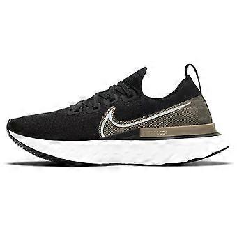 Nike React Infinity Run Flyknit Metallic Gold Silk da donna CZ2861-001