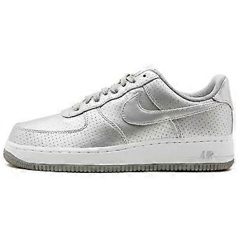 Nike Air Force 1 Low '07 LV8 Metallic Silver Perforated 718152-013