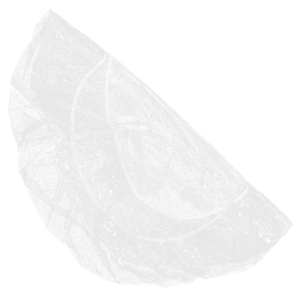 Transparent Round Fitted Tablecloth Elastic Tablecloth for Decor